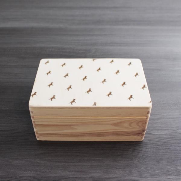 Bull Terrier - wooden box - B-STYLE BOTTOM