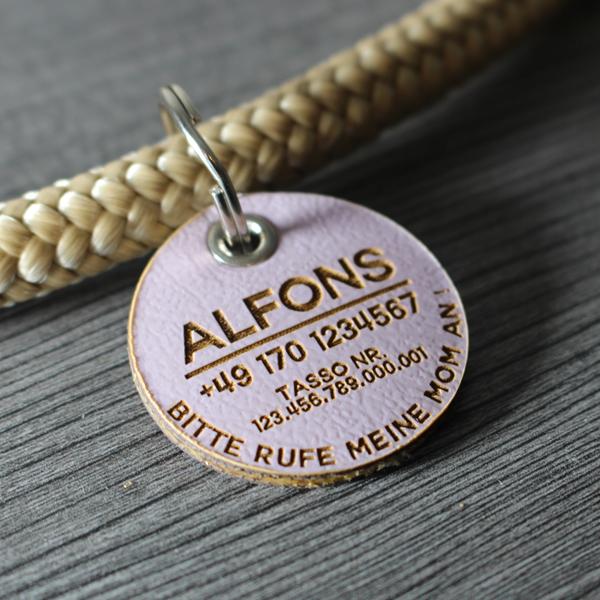 DOG TAG - Biothane - personalized