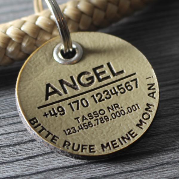 DOG TAG - Biothane - personalized