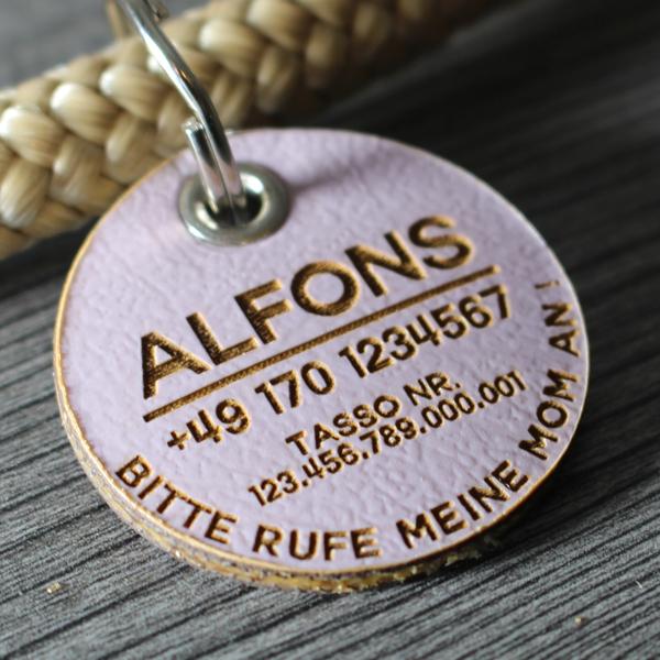 DOG TAG - Biothane - personalized