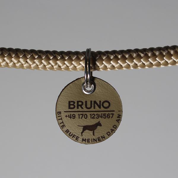 DOG TAG / HUNDEMARKE - BIOTHANE - personalisiert