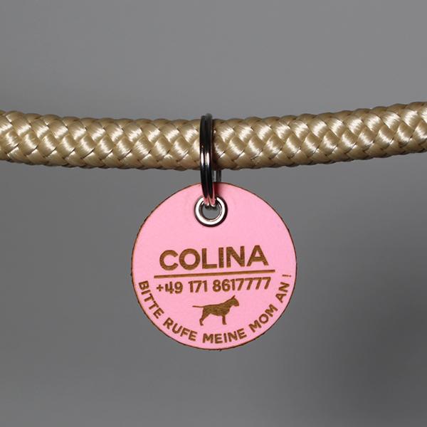 DOG TAG / HUNDEMARKE - BIOTHANE - personalisiert