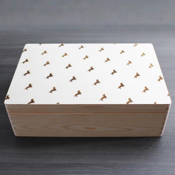 Teckel / Dachshund - wooden box - B-STYLE BOTTOM
