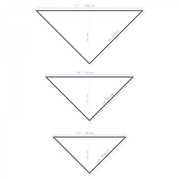 Hund Halstuch / Bandana - TROPICAL