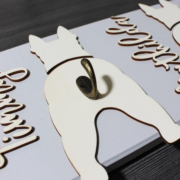 Hundeleinenhalter - NAME - HUND