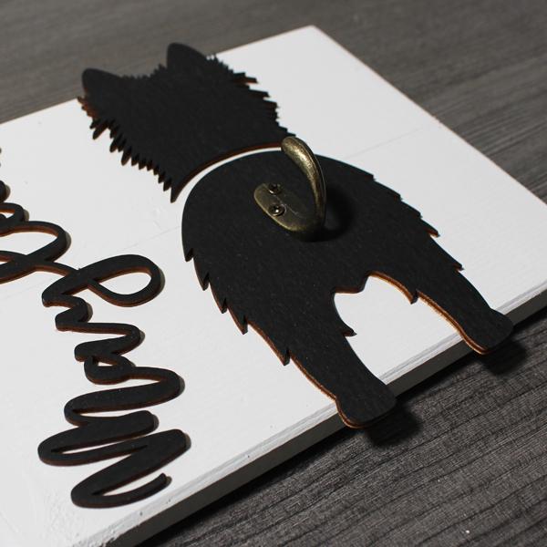 Hundeleinenhalter - NAME - HUND