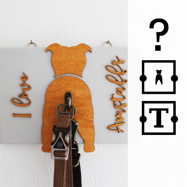 Hundeleinenhalter - NAME - HUND