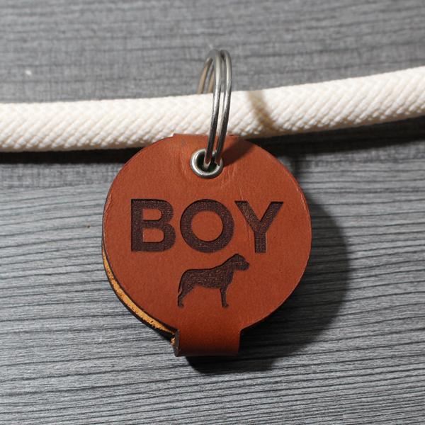 DOG TAG BAG - AmStaff - personalized