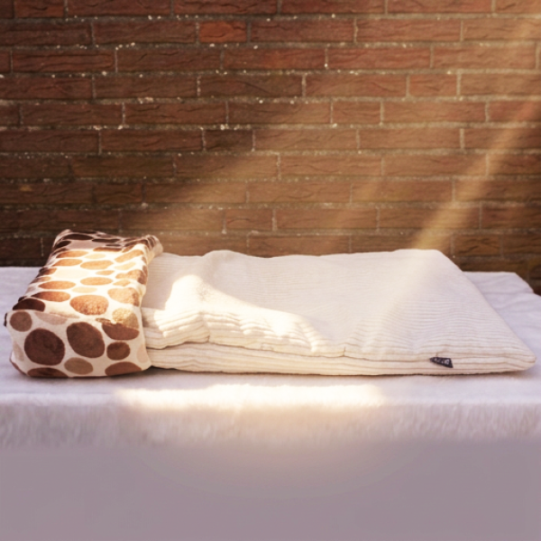 Hundeschlafsack DOTTY COFFEE