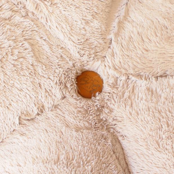 Crown Pillow / Crown Cushion - Bully Cream - green