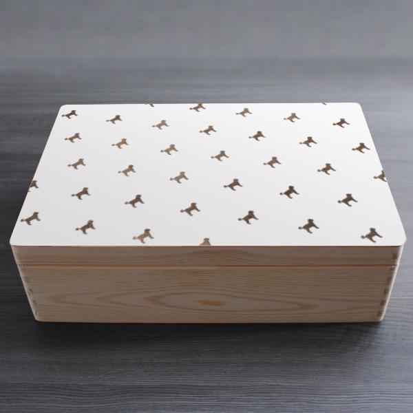 Labradoodle  - Holzbox / Holzkiste - B-STYLE BOTTOM