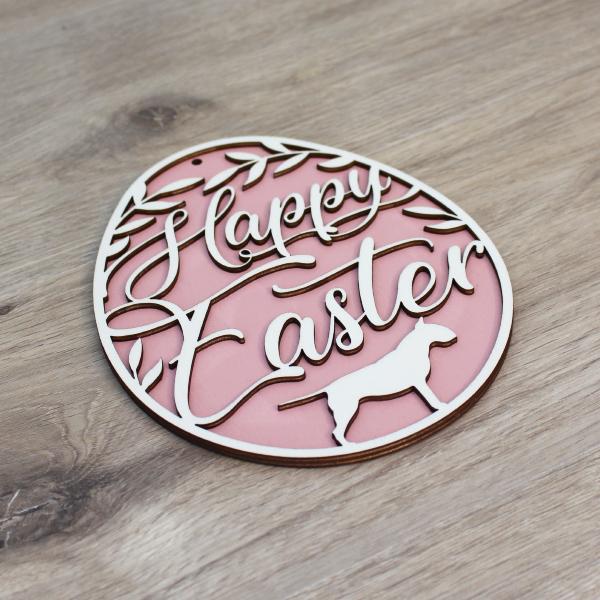 Osterdeko - BULLTERRIER - v1