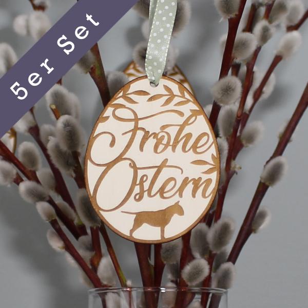 Easter decoration - BULL TERRIER - v1