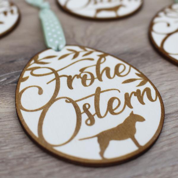 Easter decoration - BULL TERRIER - v1