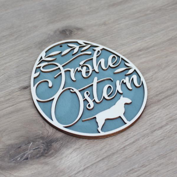 Easter decoration - BULL TERRIER - v1