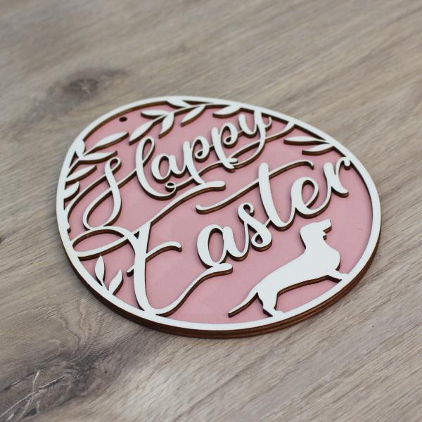 Osterdeko - DACKEL - v1