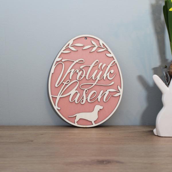 Osterdeko - DACKEL - v1