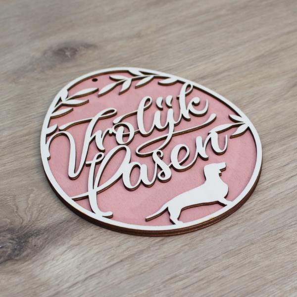 Osterdeko - DACKEL - v1