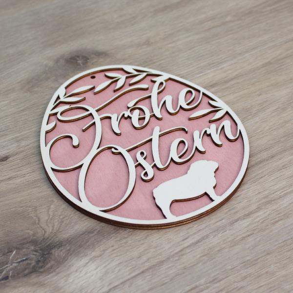 Easter decoration - ENGLISH BULLDOG - v1