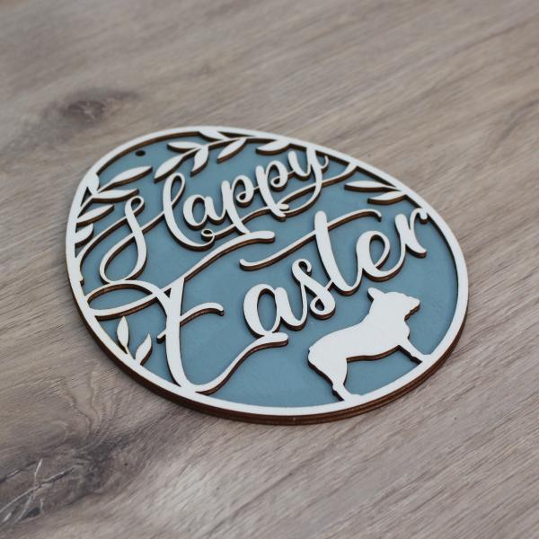 Easter decoration - FRENCH BULLODG - v1