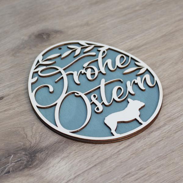 Easter decoration - FRENCH BULLODG - v1