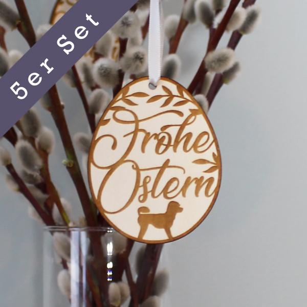 Easter decoration - SMALL POODLE - v1