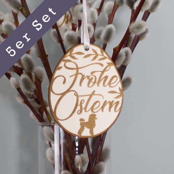 Easter decoration - KING POODLE - v1