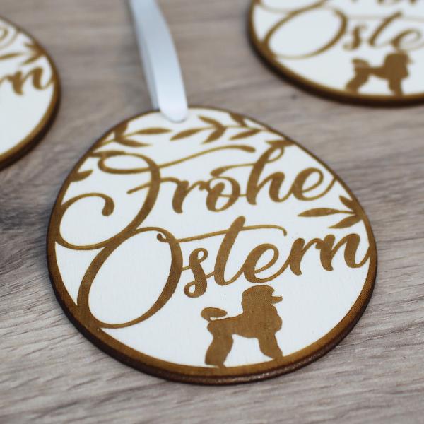 Easter decoration - KING POODLE - v1