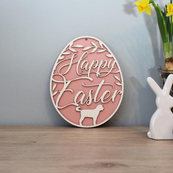 Osterdeko - LABRADOODLE - v1