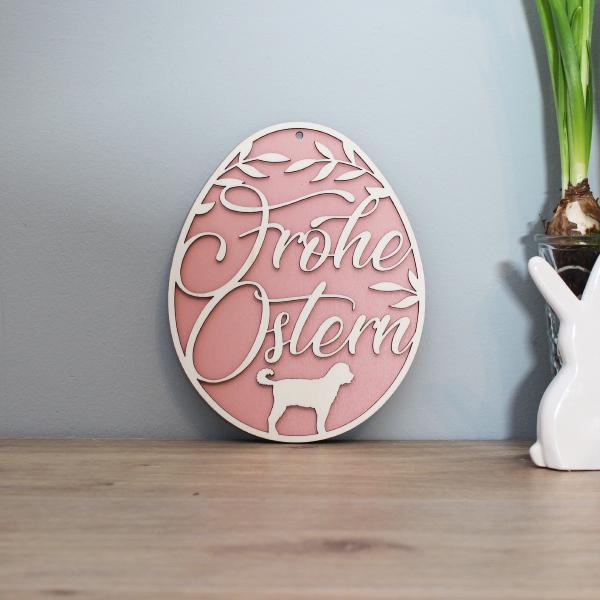 Easter decoration - LABRADOODLE - v1