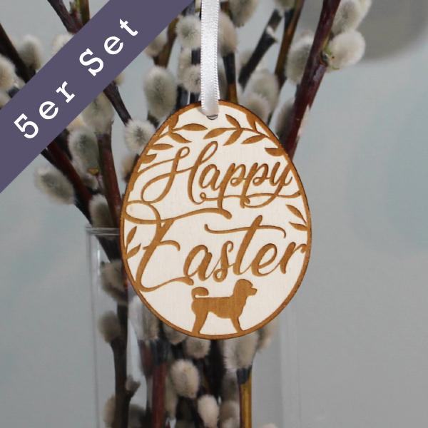 Osterdeko - Pudel / KLEINPUDEL - v1