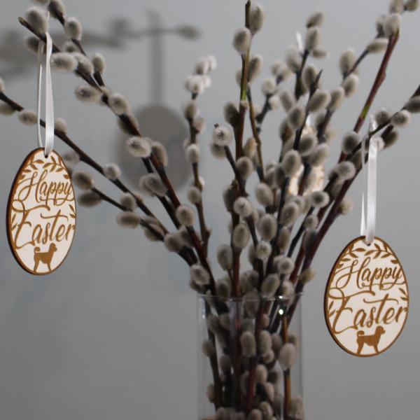 Osterdeko - Pudel / KLEINPUDEL - v1