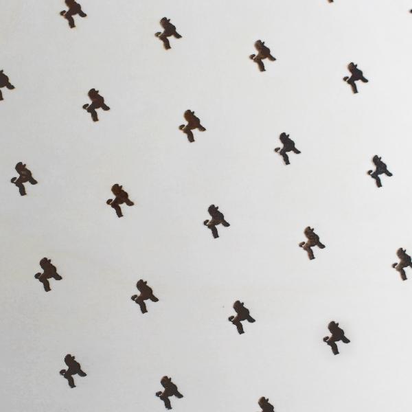 Pudel /  Königspudel - Holzbox / Holzkiste - B-STYLE BOTTOM