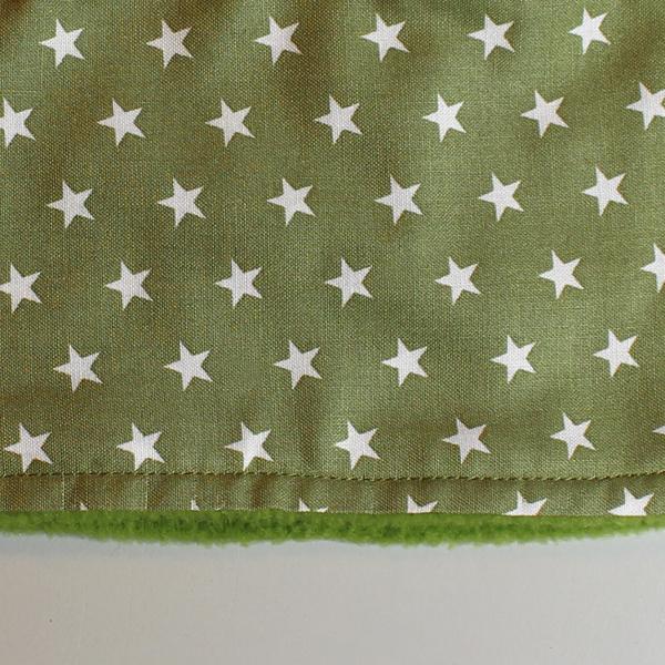 Rüdenbinde / Rüdengürtel - WHITE STARS ON GREEN