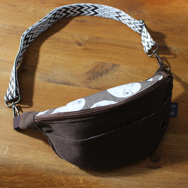 SLING BAG / HIP BAG / Gürteltasche - BULLTERRIER v3