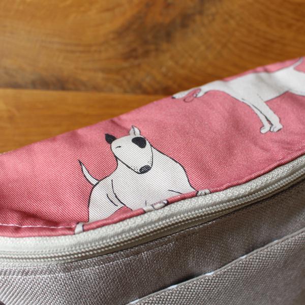 SLING BAG / HIP BAG / Gürteltasche - BULLTERRIER v4