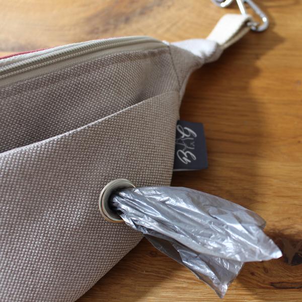 SLING BAG / HIP BAG / Gürteltasche - BULLTERRIER v4