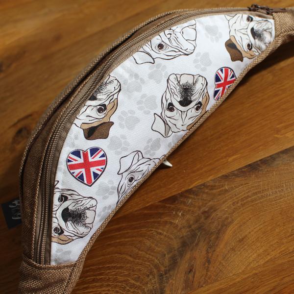 SLING BAG / HIP BAG / BELT BAG - ENGLISH BULLDOG v1