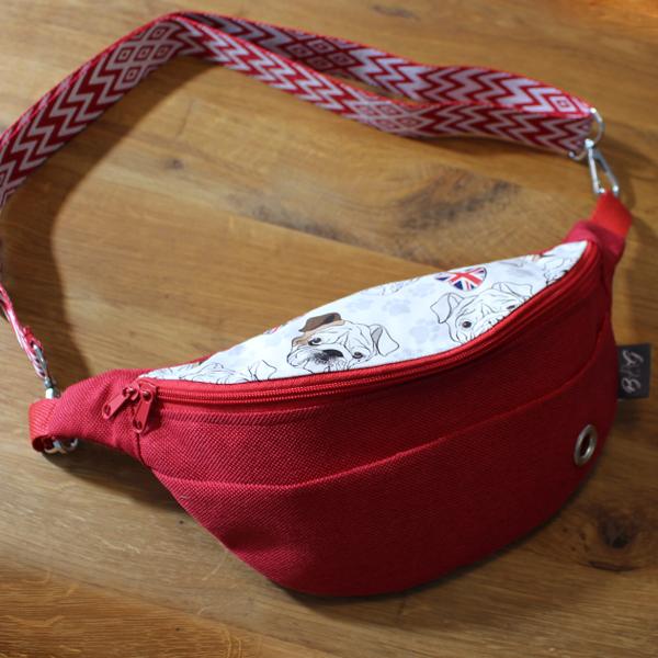 SLING BAG / HIP BAG / BELT BAG - ENGLISH BULLDOG v1 A