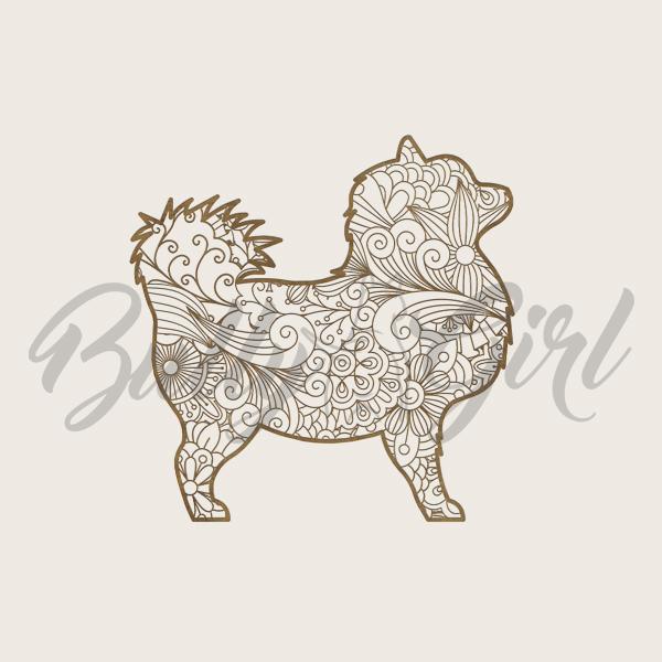 Spitz - Holzbox / Holzkiste - ORNAMENTED ONLY