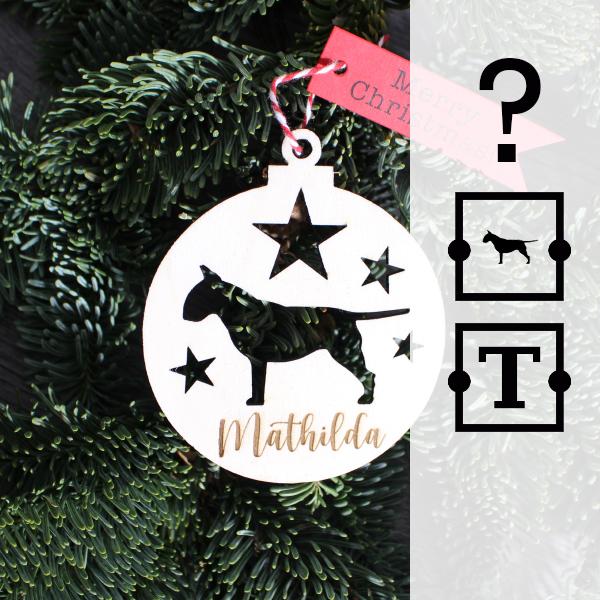 X-MAS Christmas Decoration - all dog breeds