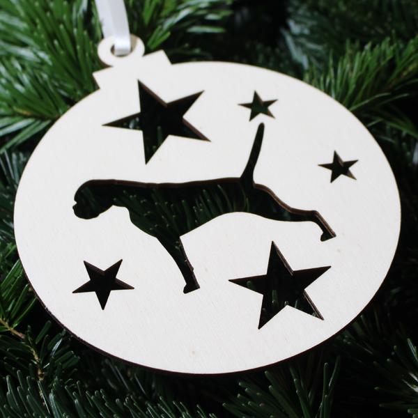 Christmas decoration - BOXER DOG / GERMAN BOXER - v1