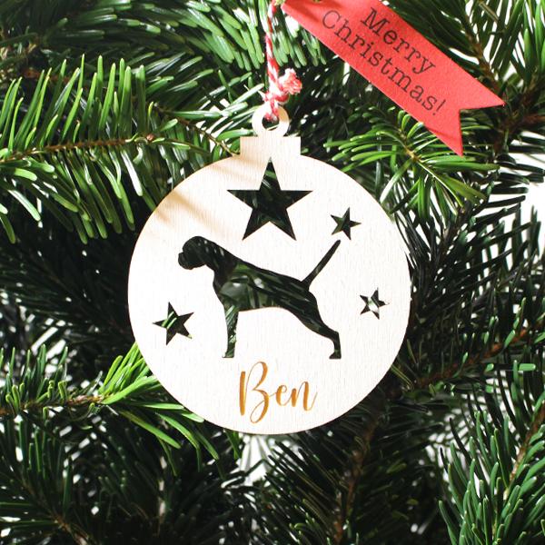 Christmas decoration - BOXER / GERMAN BOXER - v1 -