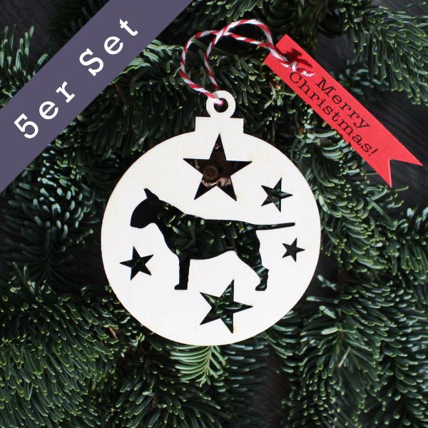 Christmas decoration - BULL TERRIER - v1