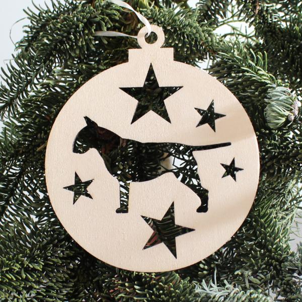 Christmas decoration - BULL TERRIER - v1