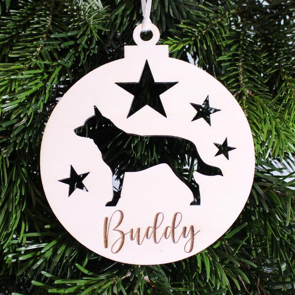 Weihnachtsdeko - CATTLE DOG - v1