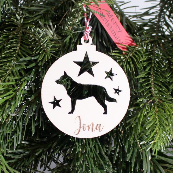 Christmas decoration - CATTLE DOG - v1 -