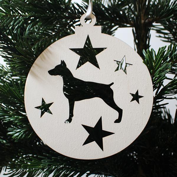 Christmas decoration - DOBERMAN PINSCHER - v1