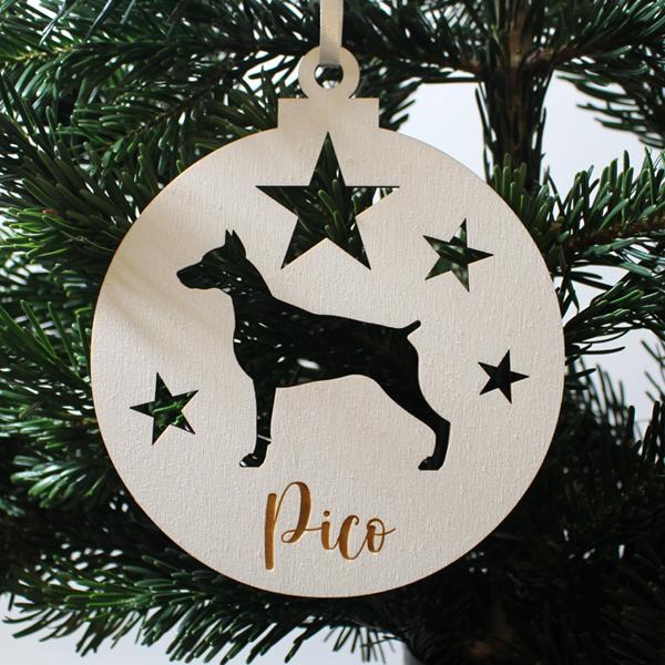 Christmas decoration - DOBERMAN PINSCHER - v1