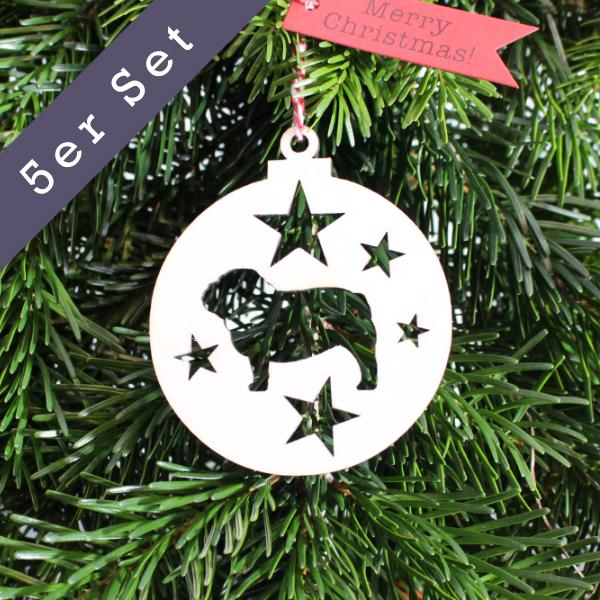 Christmas decoration - ENGLISH BULLDOG - v1